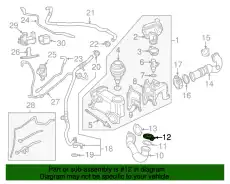 1K0253725F Хомут PORSCHE
