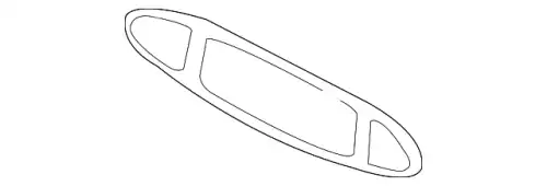 СТЕКЛО ЗЕРКАЛА 9967315310101C PORSCHE