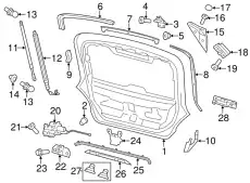 Ручка двери PORSCHE 97051284304