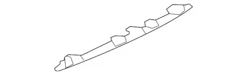 Решетка бампера PORSCHE 95850592550