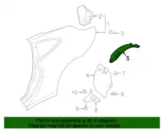 Подкрылок PORSCHE 99150450903
