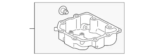 Поддон картера двигателя JAGUAR C2Z30681