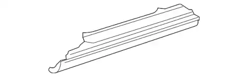 ПОРОГ ДВЕРИ 99750396400GRV PORSCHE