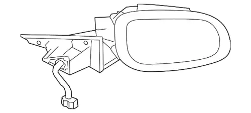 Корпус зеркала лев T4A5609 JAGUAR