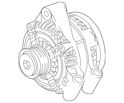 Генератор LAND ROVER LR076696