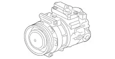 Компрессор в сборе C2Z29597 JAGUAR