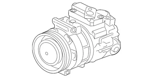 Компрессор в сборе C2Z29597 JAGUAR