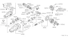 ПРОКЛАДКА БУМАЖНАЯ NISSAN 3832040F02