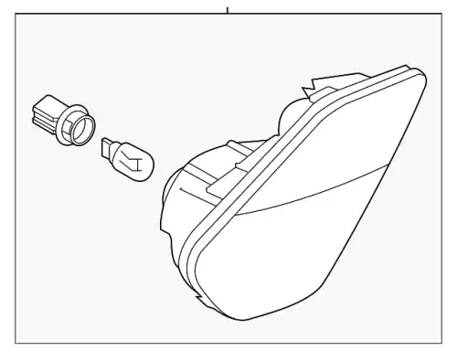 Фара противотуманная MITSUBISHI 8336A153