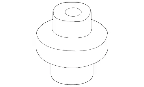  ПОДУШКА РАДИАТОРА НИЖНЯЯ - LF8N15202A MAZDA