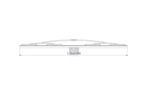 Щетка стеклоочистителя 2.25184 DT 600/24" мм/",