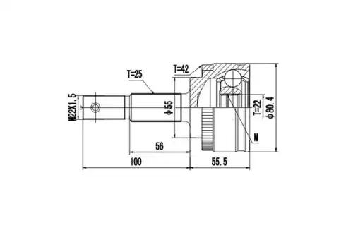 DCV841048 DYNAMATRIX-KOREA, КОМПЛЕКТ ШРУ DYNAMAX