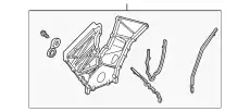 Кожух цепи ГРМ AJ03-10-500C MAZDA