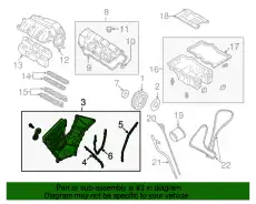 Кожух цепи ГРМ AJ03-10-500C MAZDA