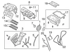 Кожух цепи ГРМ AJ03-10-500C MAZDA