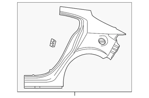 Крыло MAZDA B6YV-71-41X
