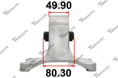 Подушка крепления двигателя TENACITY AWSNI1174