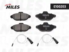 Тормозные колодки дисковые MILES E100203