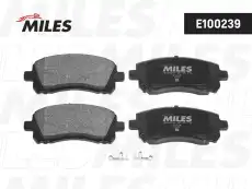 Тормозные колодки дисковые MILES E100239