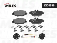 Тормозные колодки дисковые передняя ось MILES E100299