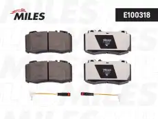 Тормозные колодки дисковые передняя ось MILES E100318