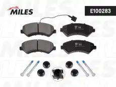 Тормозные колодки дисковые передняя ось MILES E100283