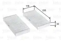 Салонный фильтр VALEO 715 812