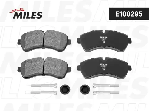 Тормозные колодки дисковые передняя ось MILES E100295