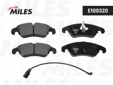 Тормозные колодки дисковые передняя ось MILES E100320