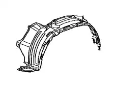 Подкрылок TOYOTA / LEXUS 53806-30150