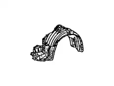 Подкрылок TOYOTA / LEXUS 53876-53010