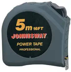 Рулетка в обрезиненном корпусе 10 м. MT0305 JONNESWAY