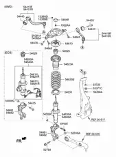 ТЯГА ПОДВЕСКИ 54405B1000 HYUNDAI