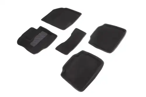 Коврики в салон SEINTEX 86649 Suzuki SX4 2013-н.в. 5 шт., черный