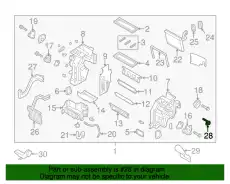 резистор отопителя, 15вт 976143S100 HYUNDAI