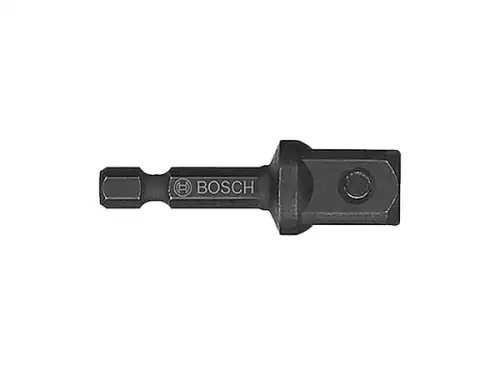  BOSCH 2.608.551.109 ПЕРЕХОДНИК Д/ТОРЦ КЛЮЧА 1/4'-1/4' HEX