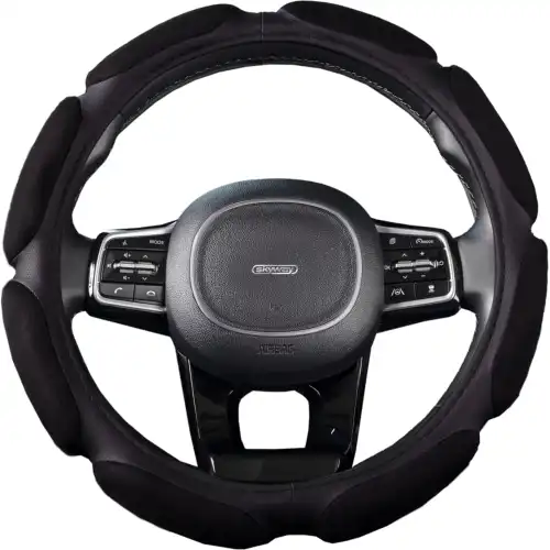 ОПЛЕТКА ЗАМША 8 ПОДУШЕЧЕК M ЧЕРНАЯ SKYWAY S01101032