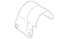 Накладка для вала привода 1J0407721B VAG