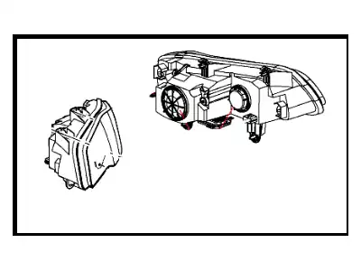 Фара CHRYSLER 68143005AC