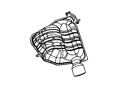 Глушитель 05147124AK CHRYSLER