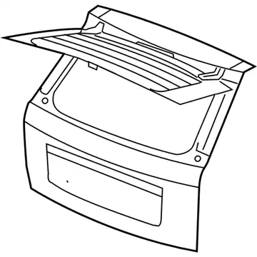 ПАНЕЛЬ ПЯТОЙ ДВЕРИ 55399066AC CHRYSLER