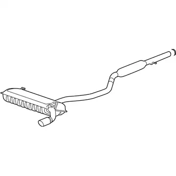 Глушитель 68142884AD CHRYSLER