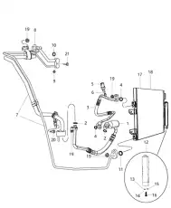 КОНДЕНСАТОР КОНДИЦИОНЕРА 68078975AB CHRYSLER