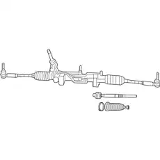 Рулевая рейка CHRYSLER 05154517AC