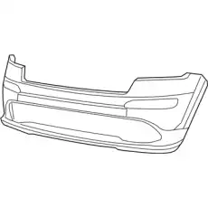 Бампер передний 68214332AA CHRYSLER
