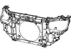  ПАНЕЛЬ ПЕРЕДНЯЯ 05116300AF CHRYSLER