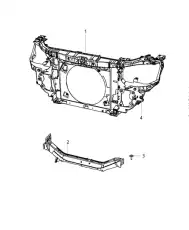  ПАНЕЛЬ ПЕРЕДНЯЯ 05116300AF CHRYSLER