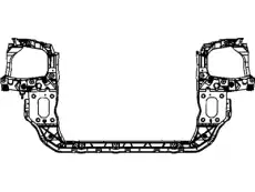 Рамка радиатора 68023326AE CHRYSLER