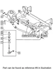 ТЯГА ПАНАРА 52106795AE CHRYSLER