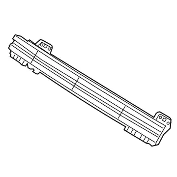 Усилитель бампера CHRYSLER 68140499AA